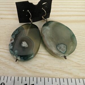 Amazing Green Agate Earrings